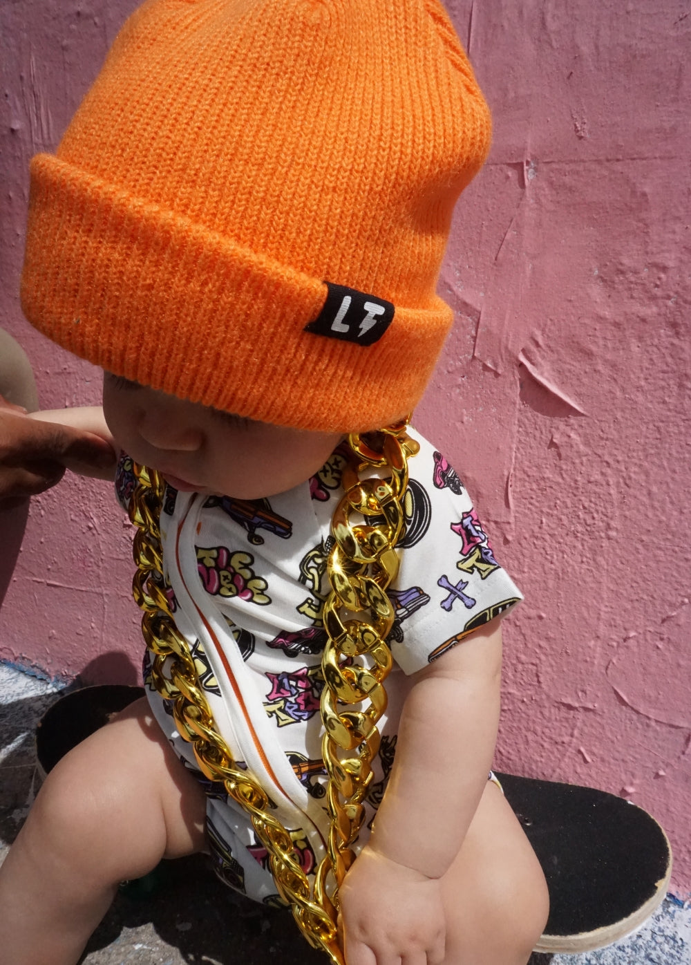 Orange Beanie
