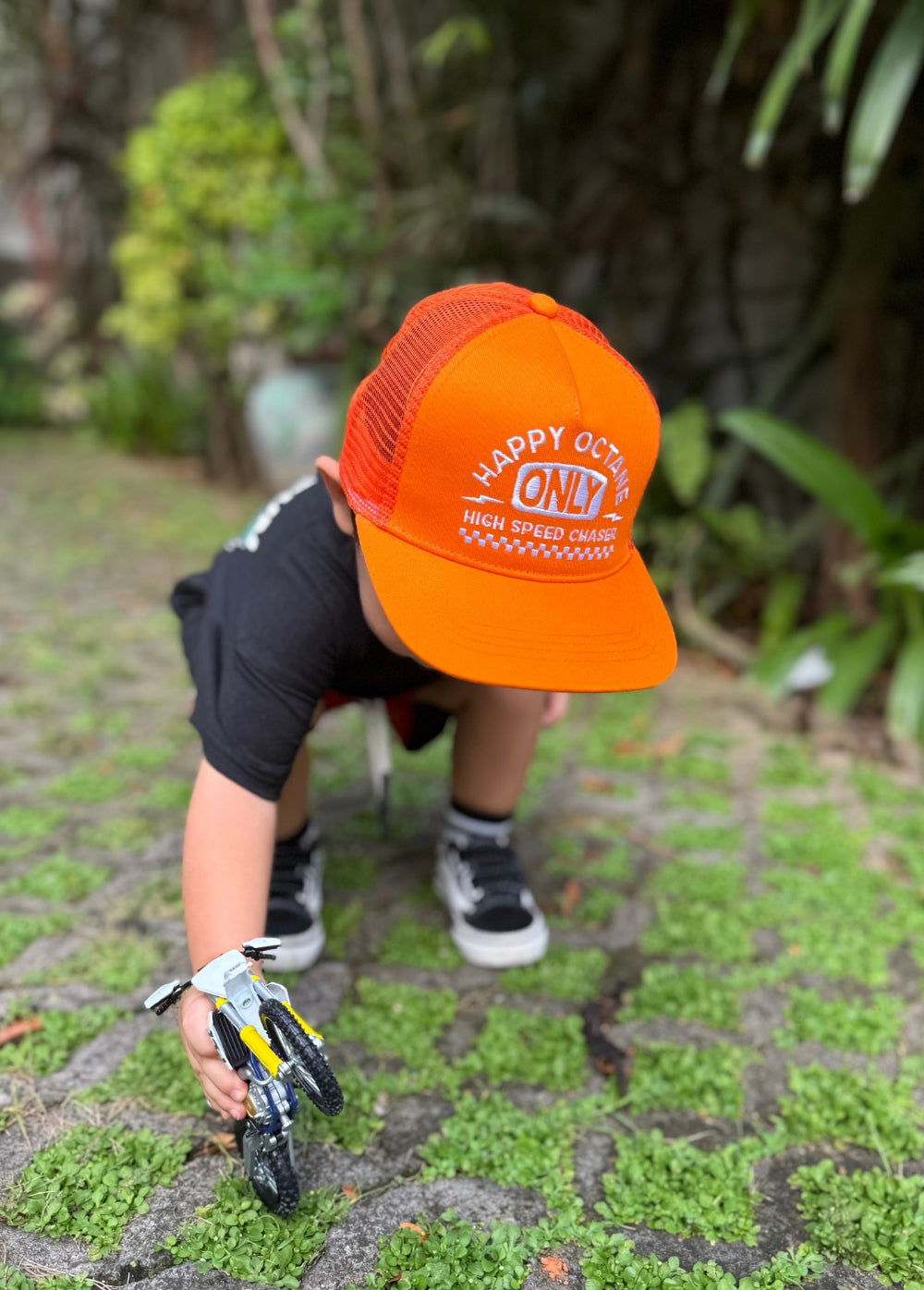 Happy Octane Only Trucker Hat