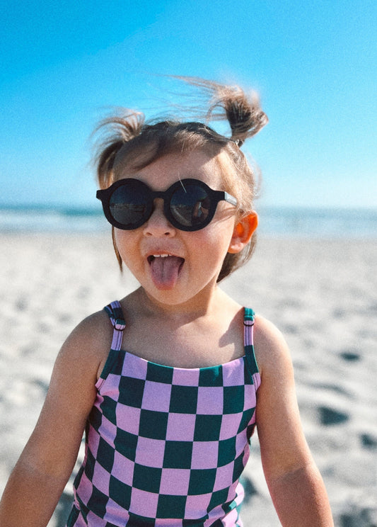 Pink Punch Checkers One Piece