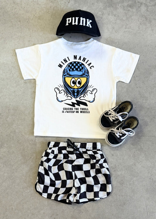 Mini Maniac T-shirt White