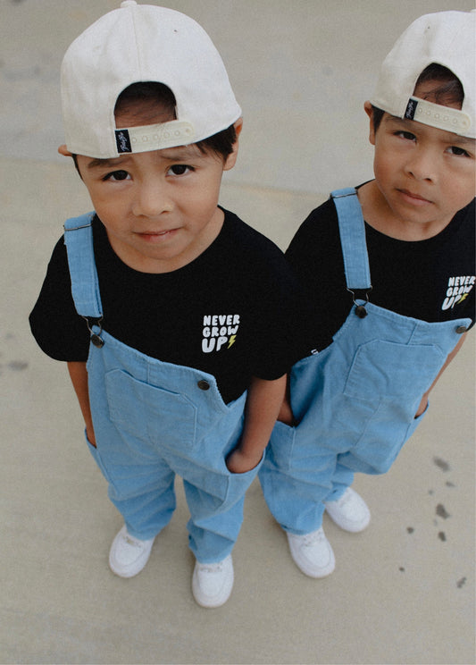 Blue Corduroy Overalls
