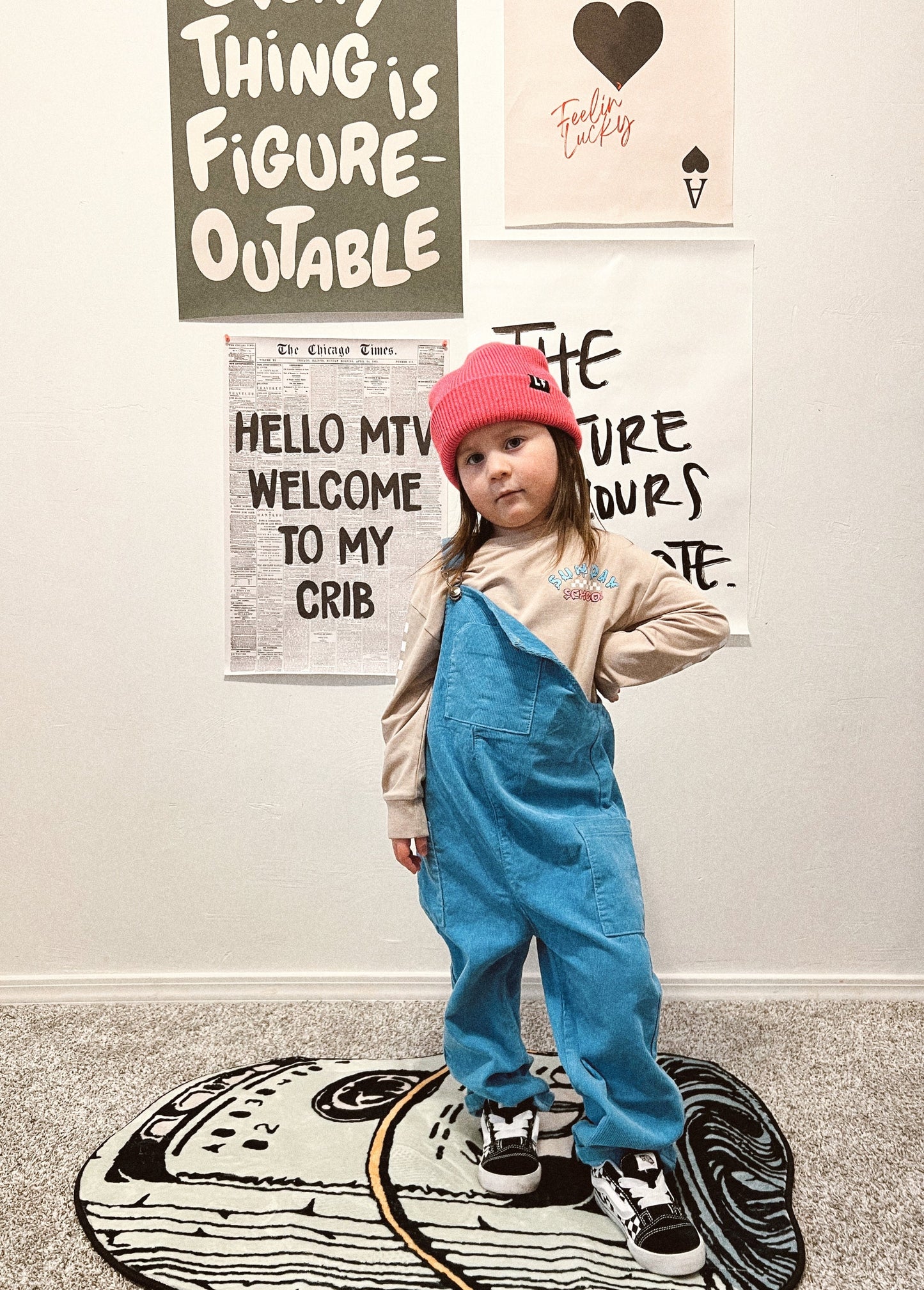 Pink Beanie