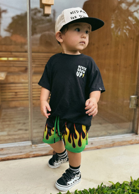 Heater Mesh Shorts Green