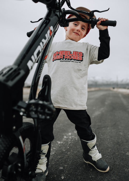 Wheelies Over Roses T-Shirt