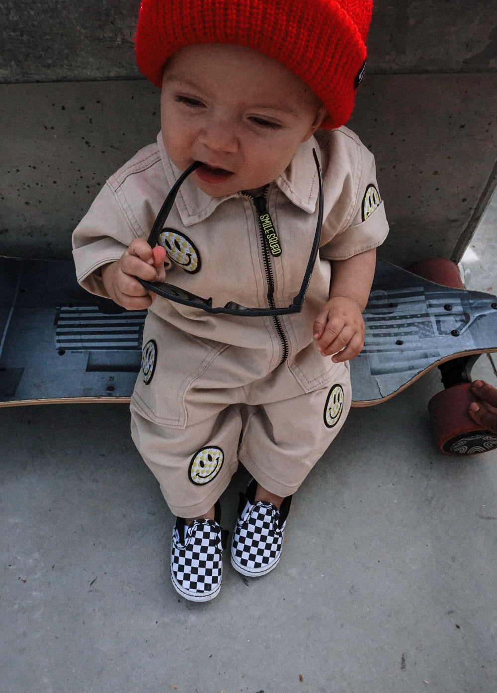 Tan Smile Squad Mechanic Suit