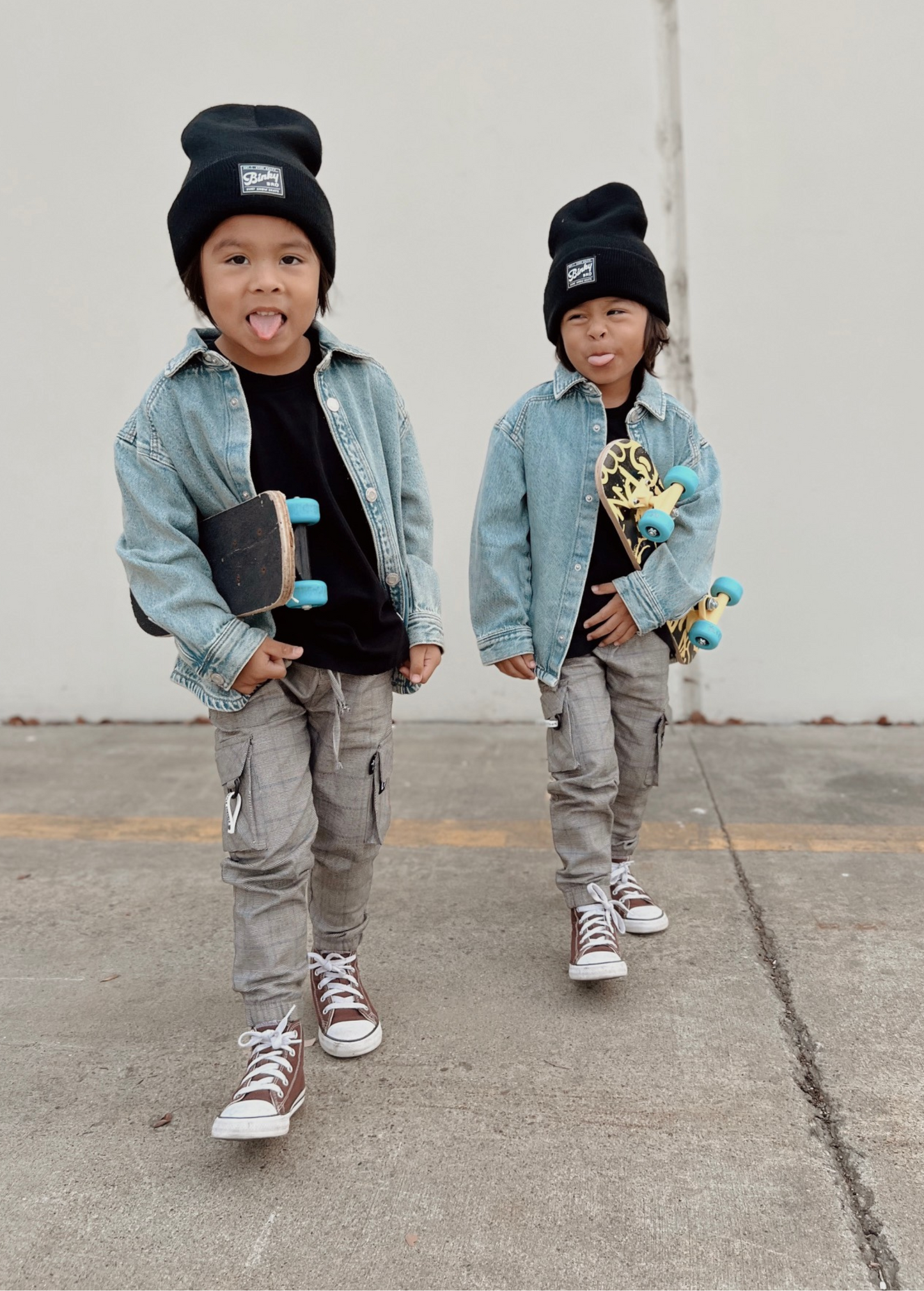Plaid Cargos