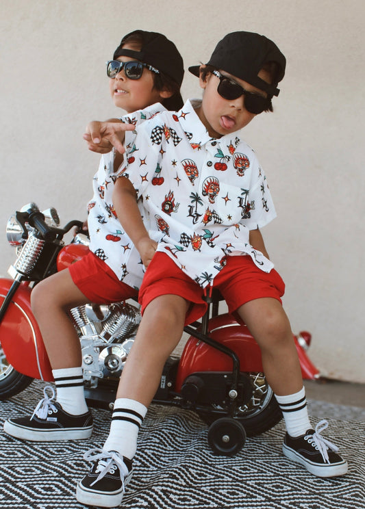 Cherry On Top Button-Up