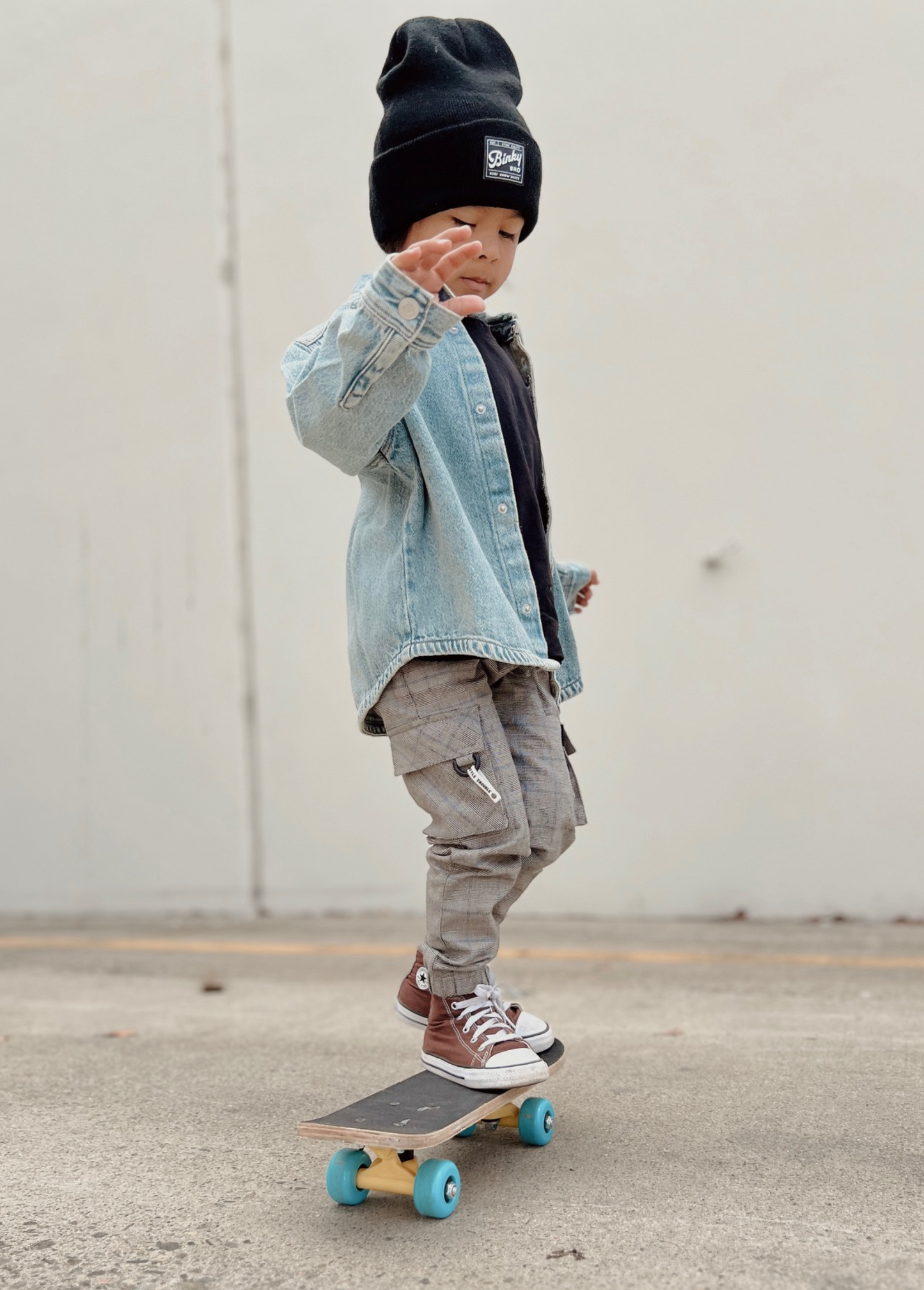 Plaid Cargos