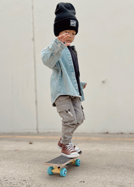 Plaid Cargos