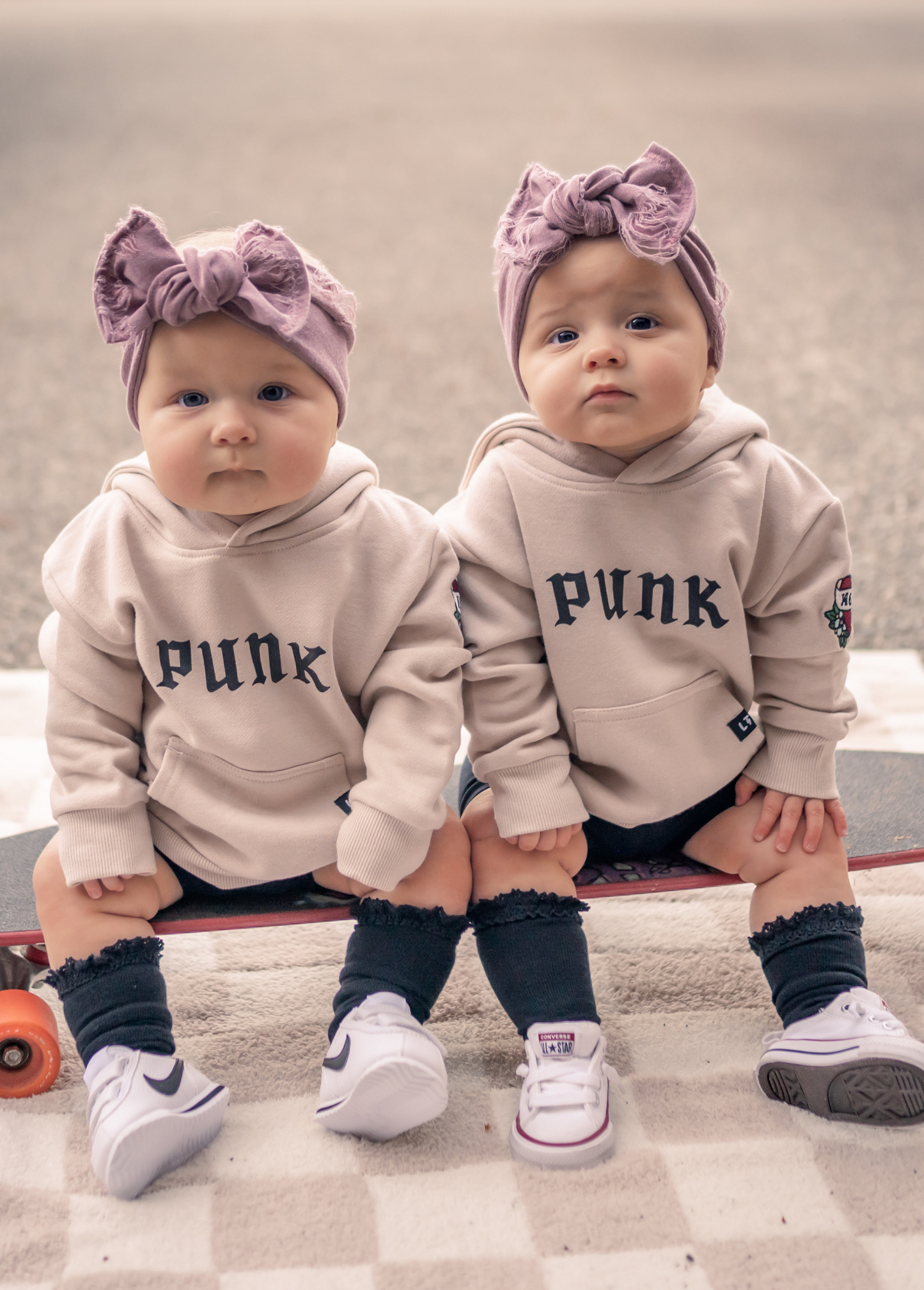 PUNK Hoodie Brown